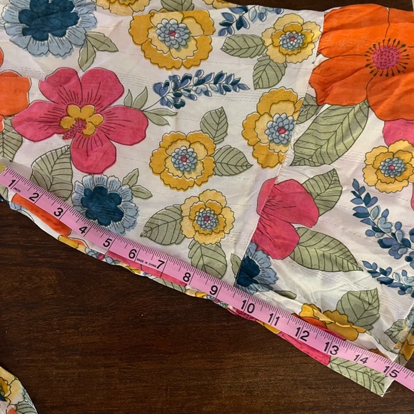 Angie Multicolor Floral Blouse - Picture 3 of 4